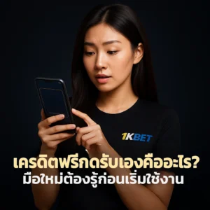 เครดิตฟรีกดรับเอง