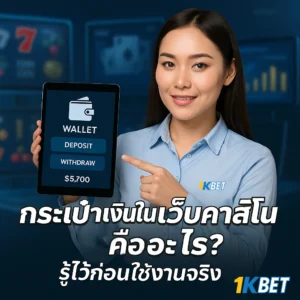 ระบบกระเป๋าเงินเว็บพนัน