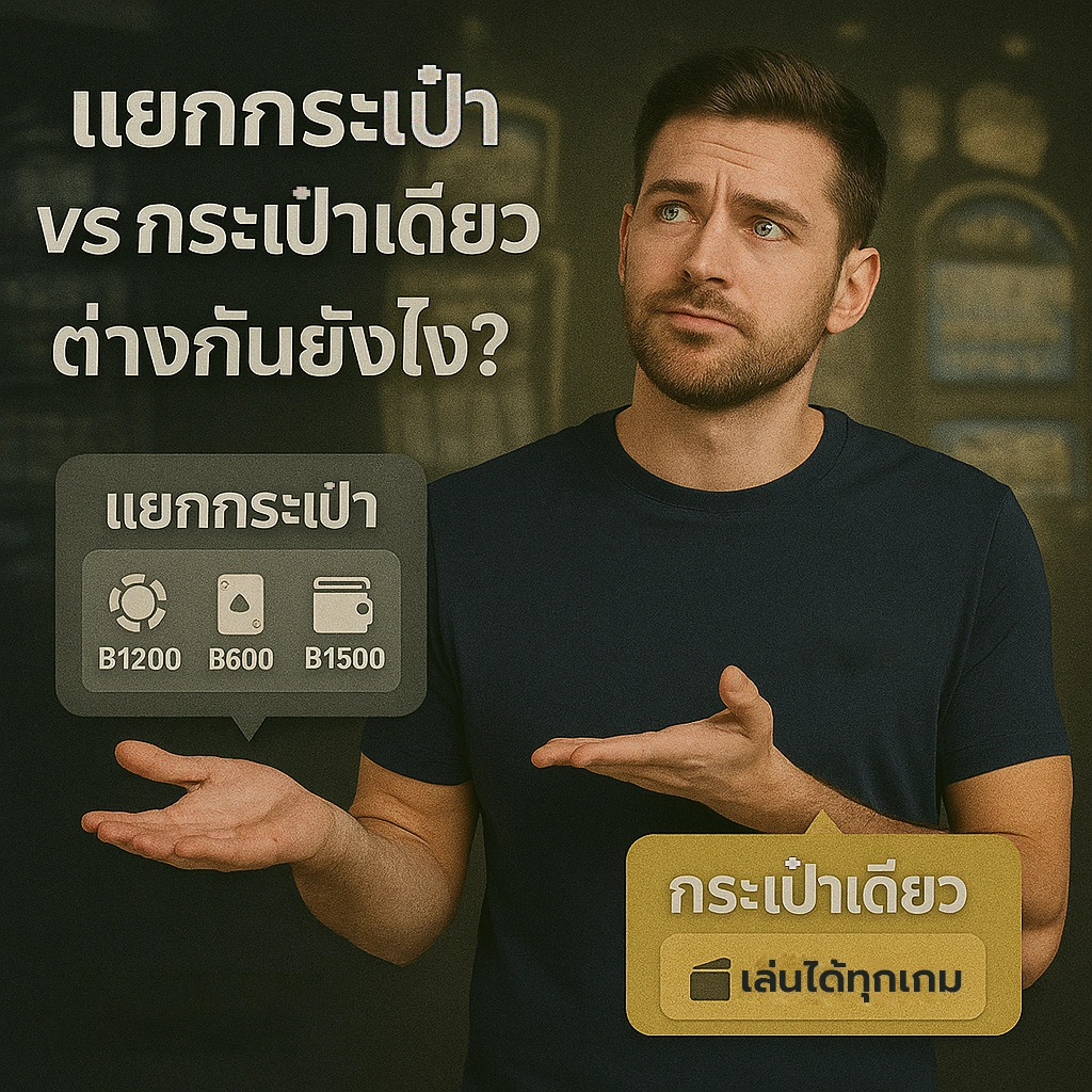 ระบบกระเป๋าเงินเว็บพนัน