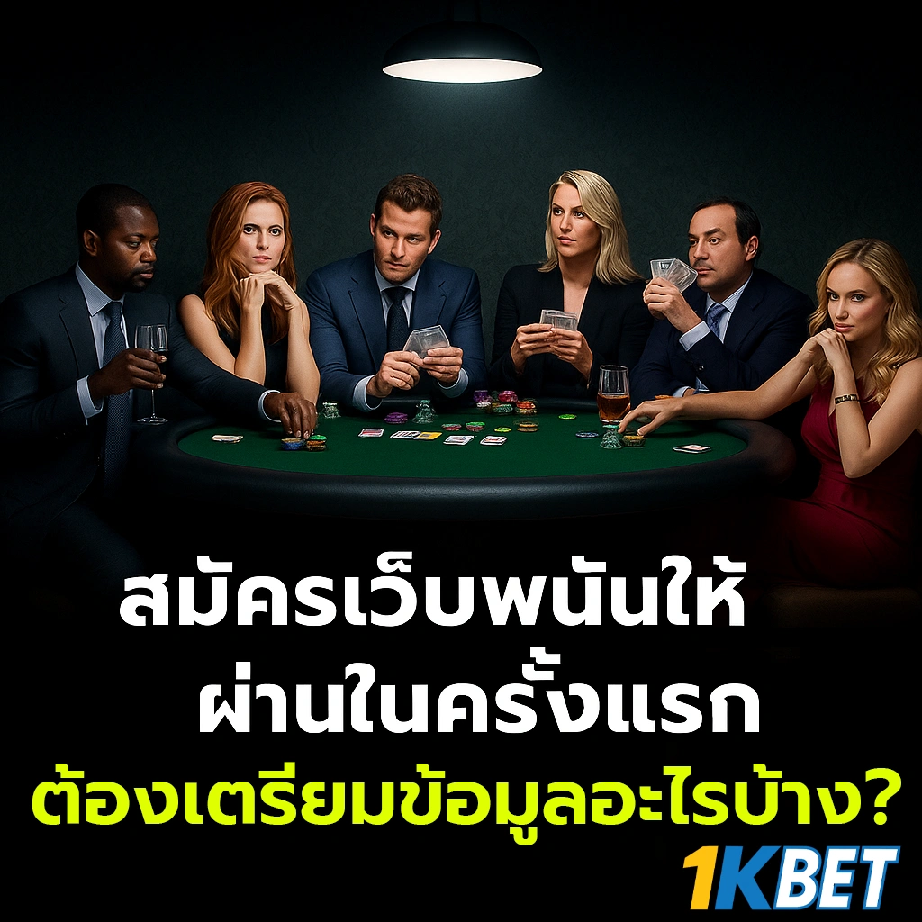 สมัครเว็บพนัน