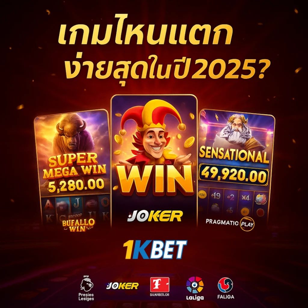 เกมสล็อตยอดนิยม2025